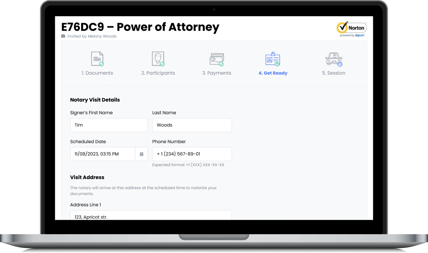Cloverdale Mobile Notary Services OneNotary