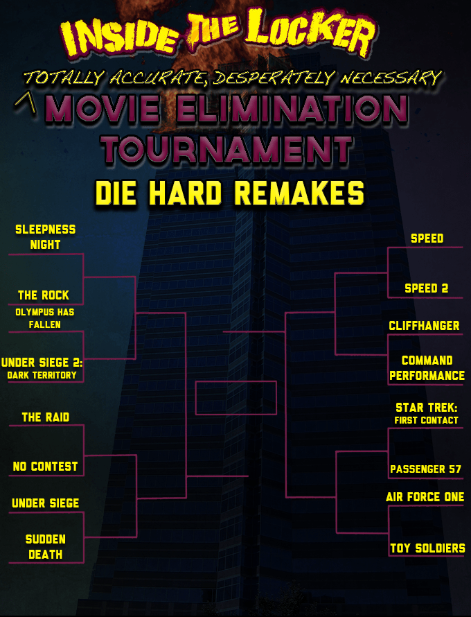 Movie Elimination Tournament Die Hard Ripoffs One of Us