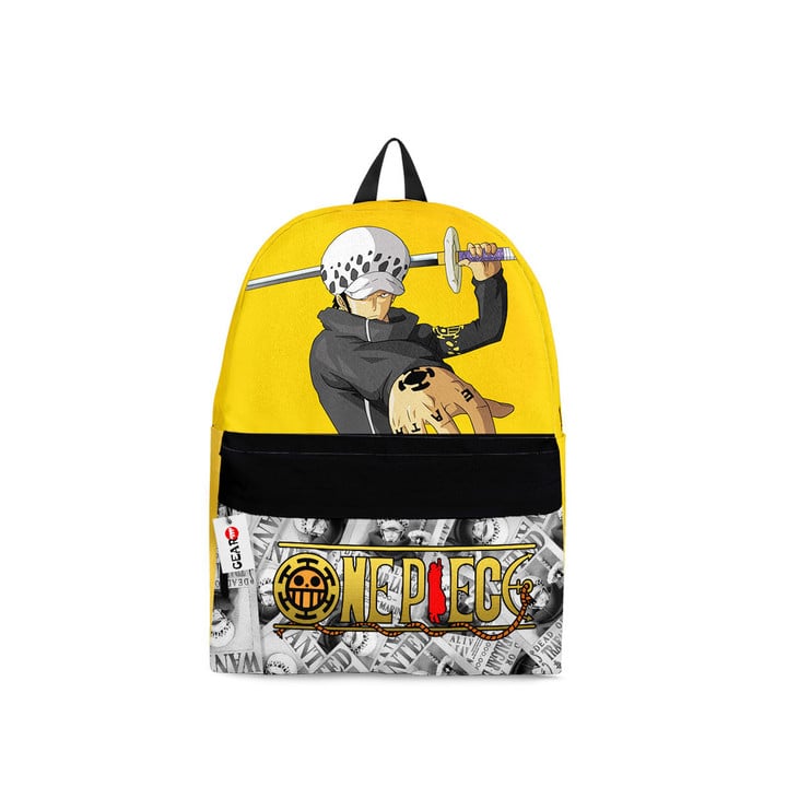 One Piece Backpacks Law Trafalgar Anime Backpack One Piece Store