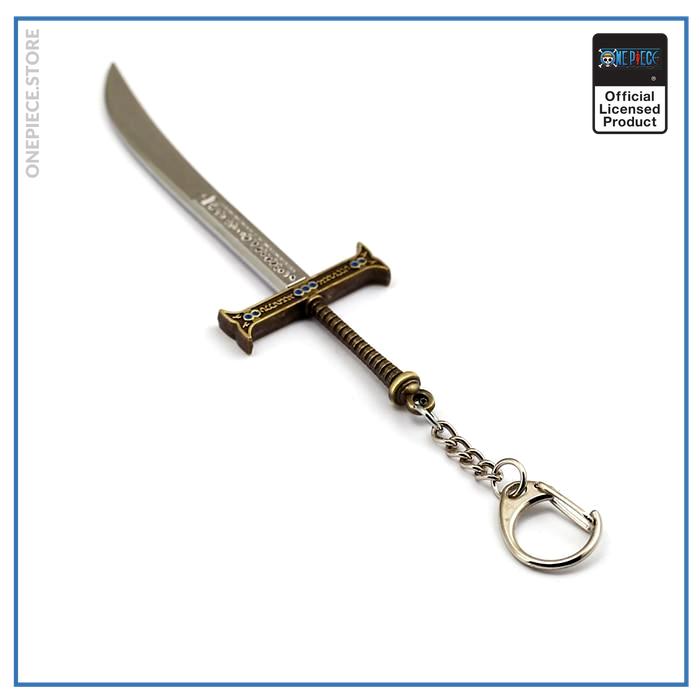 One Piece anime Keychain Dracule Mihawk Sword official merch One Piece Store