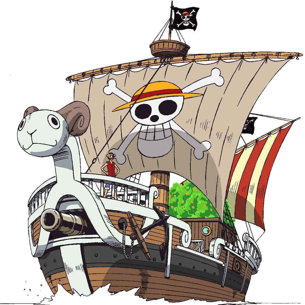 One Piece Height of Going Merry ゴーイング・メリー号 の身長