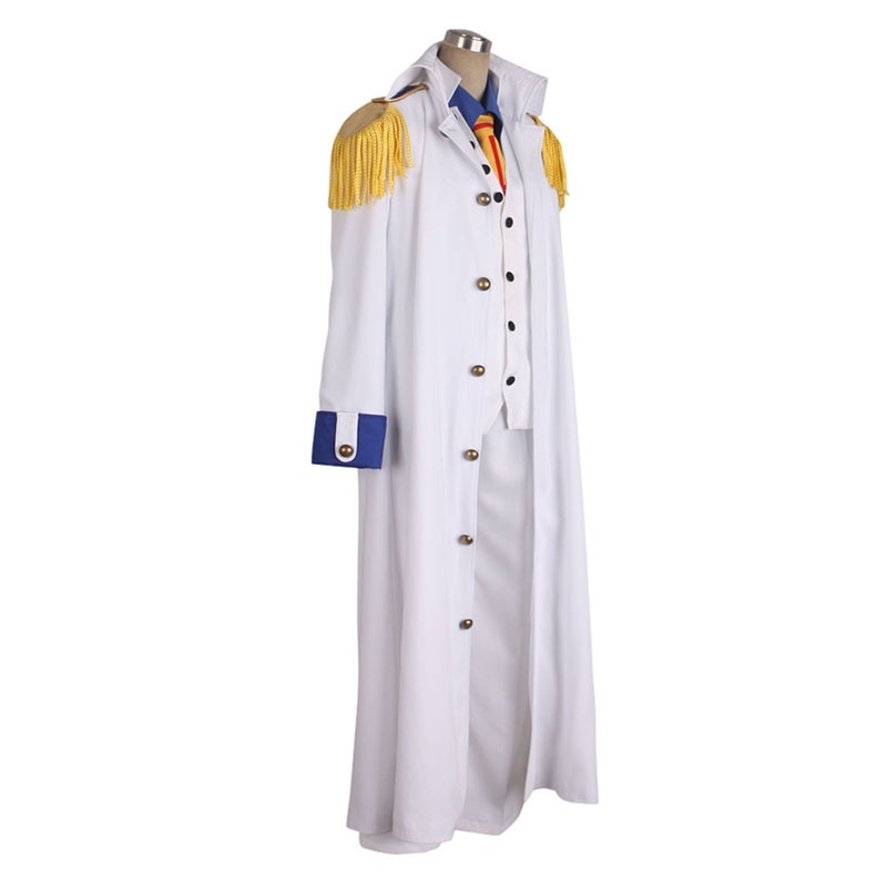One Piece Aokiji White Cosplay Costume One piece Merchandise Up to