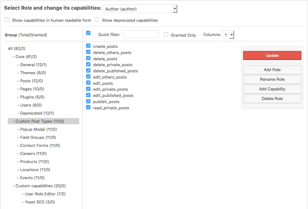 How To Restrict WordPress Admin Menu & Configure User Role Capabilities OnePoint Software