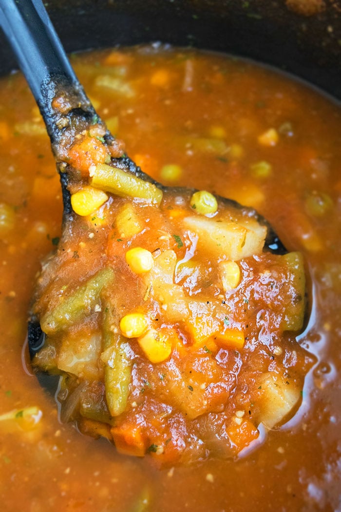 Easy Vegetable Soup Recipe (One Pot) One Pot Recipes