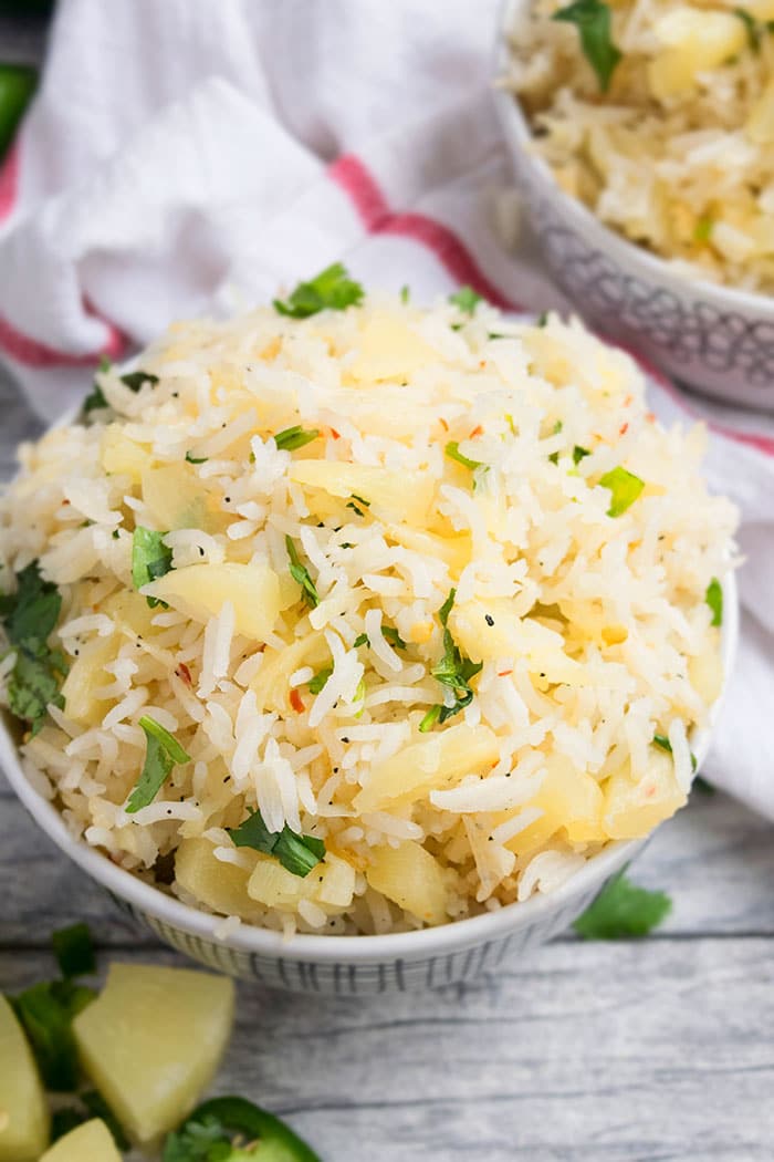 Pineapple Rice (One Pot) One Pot Recipes