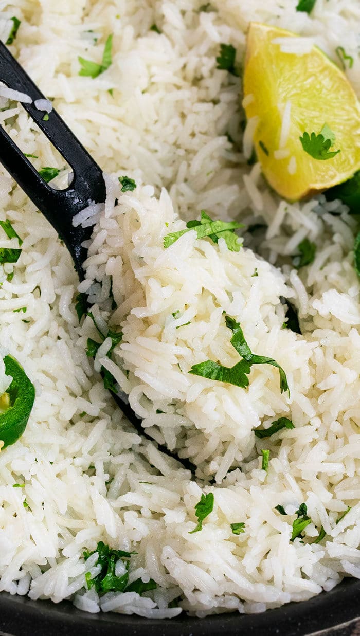 Cilantro Lime Rice (One Pot) One Pot Recipes
