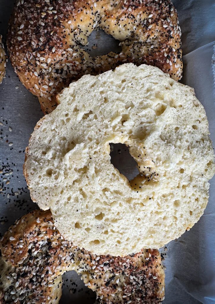 5Ingredient Easy Protein Cottage Cheese Bagels Recipe