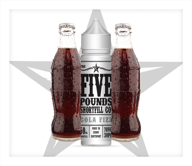 Cola Fizz Five Pound Vaping Shortfill One Pound E Liquid and DIY