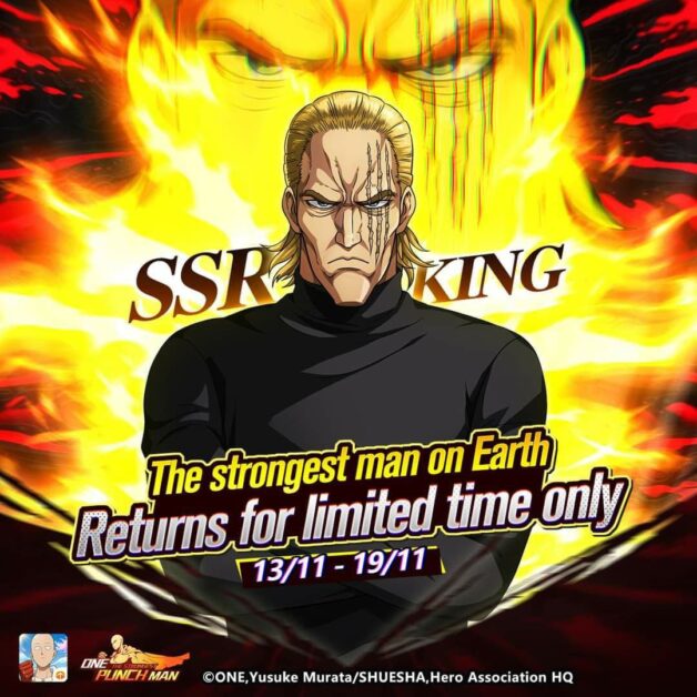 KING SHOULD YOU PULL? Nov 2020) One Punch Man The