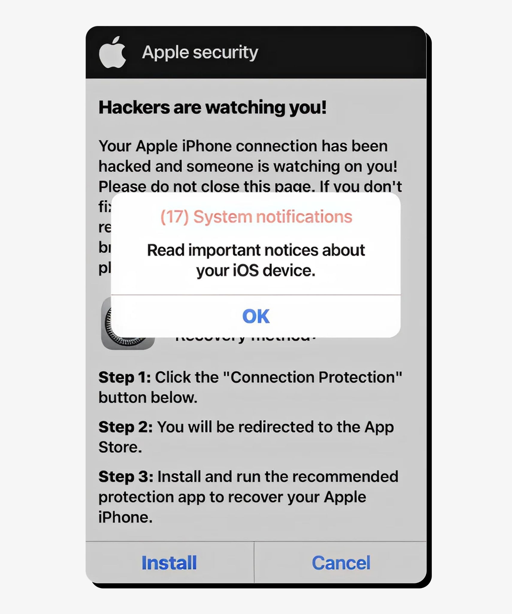 Apple Security Alert Scam How To Spot And Avoid Fake Warnings