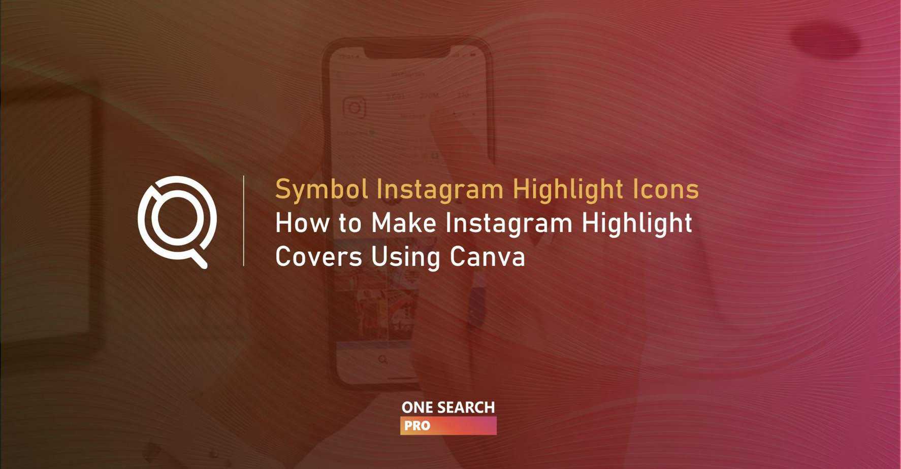 Making Symbol Instagram Highlight Icons (Easy Canva Guide)