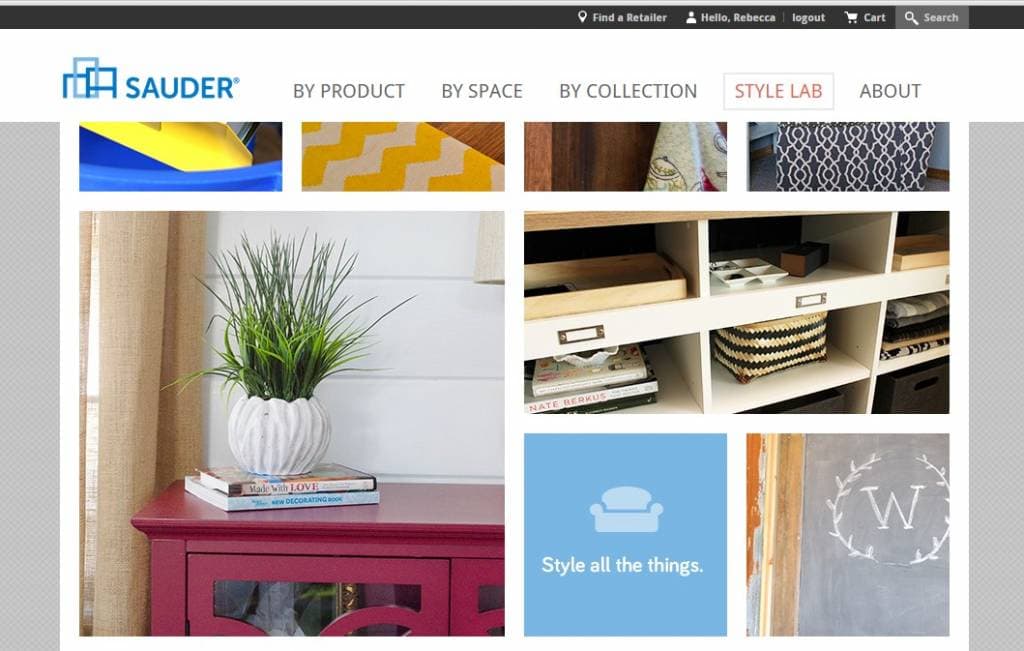 Entryway Makeover & Sauder Review Or so she says...