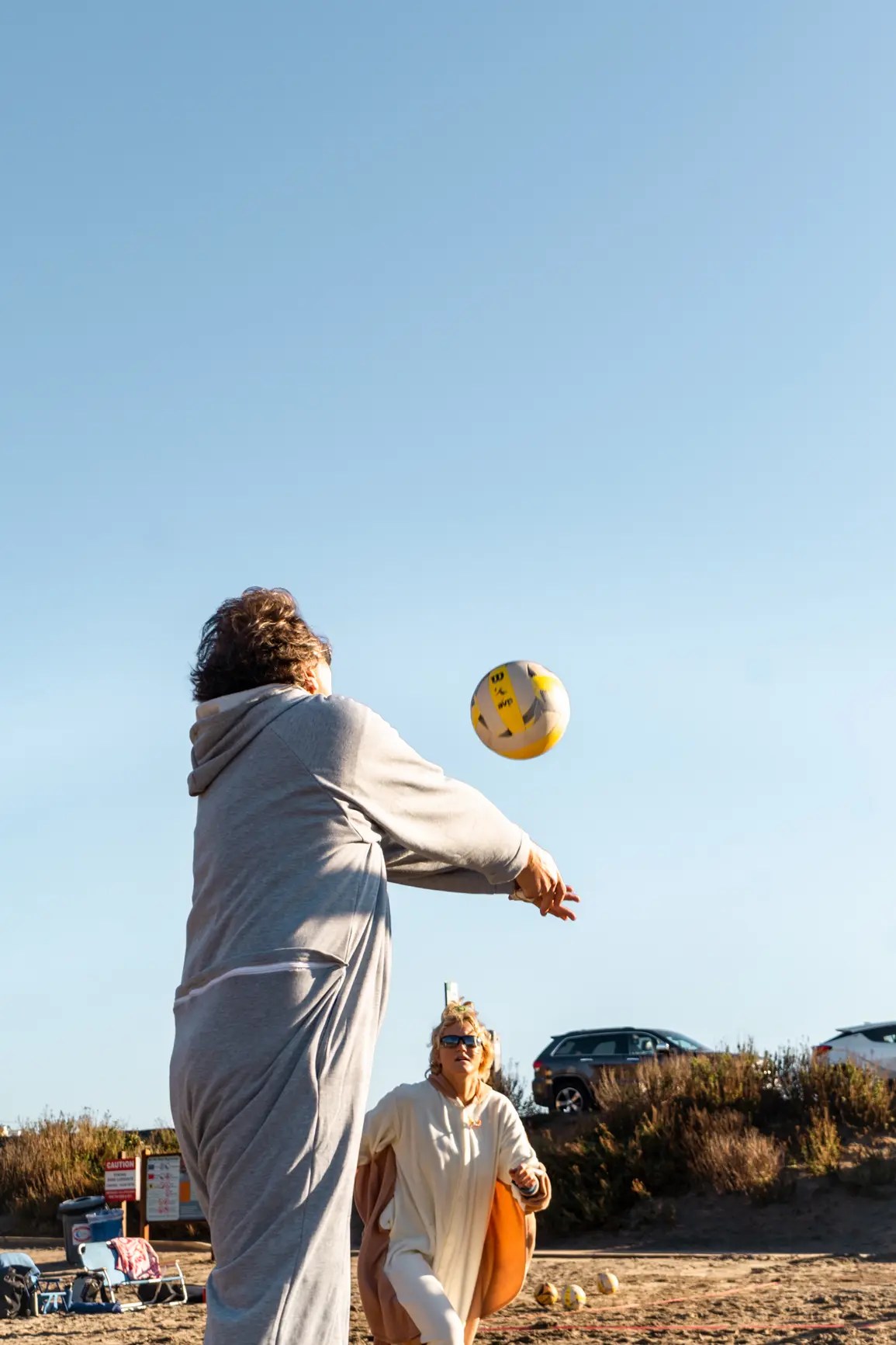 2021 Peaceful Protest Photos Onesie Beach Volleyball Tournament