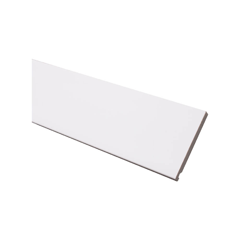 White Flat Fascia Board 16mmx5m 150mm OneSite Group
