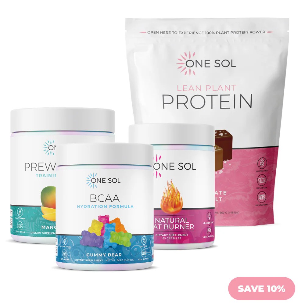 ONE SOL™ 4Week System ONE SOL™ Natural Plant Based Supplements