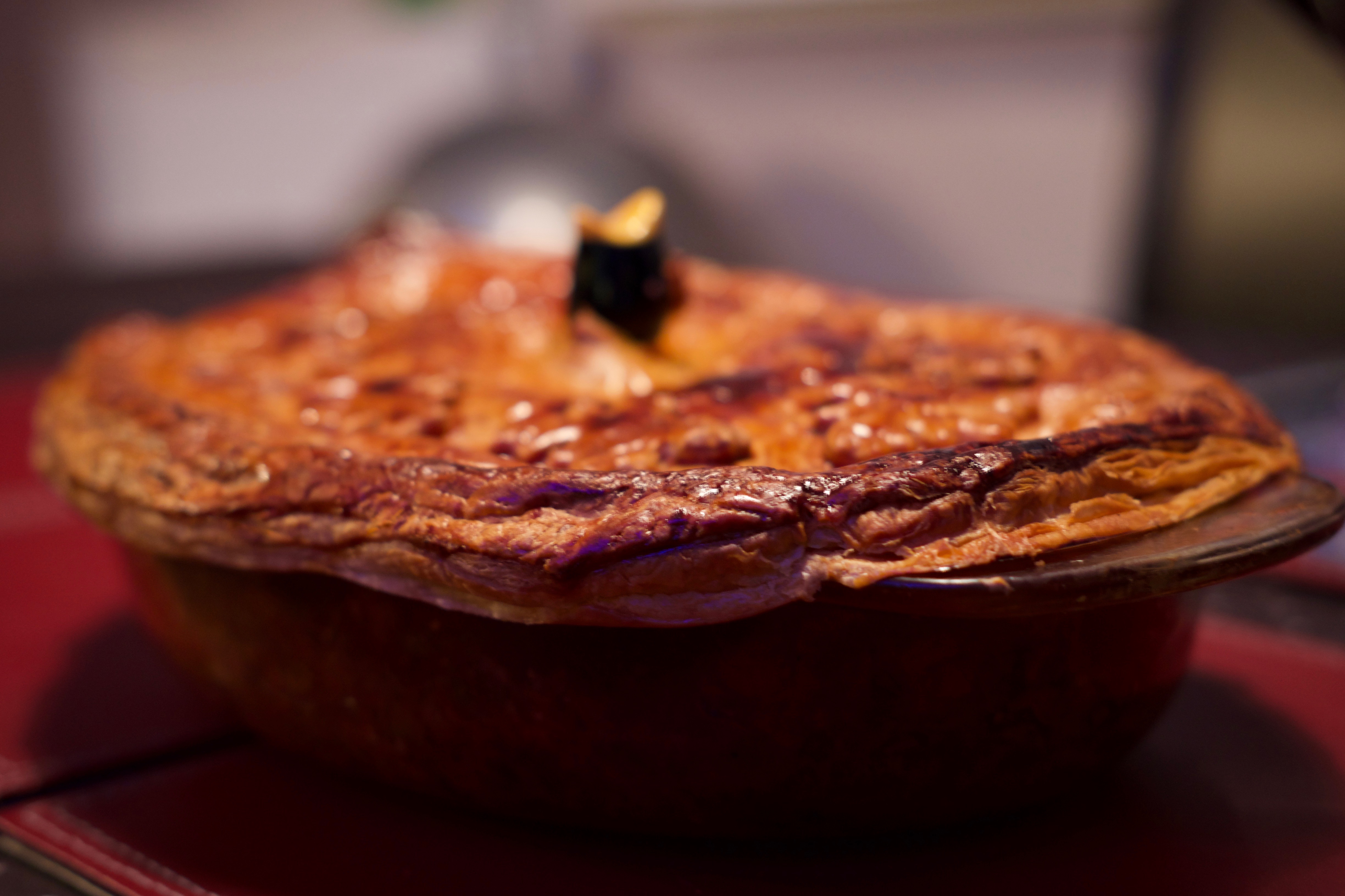 Slow Steak and Chorizo Pie One Sporty Mother