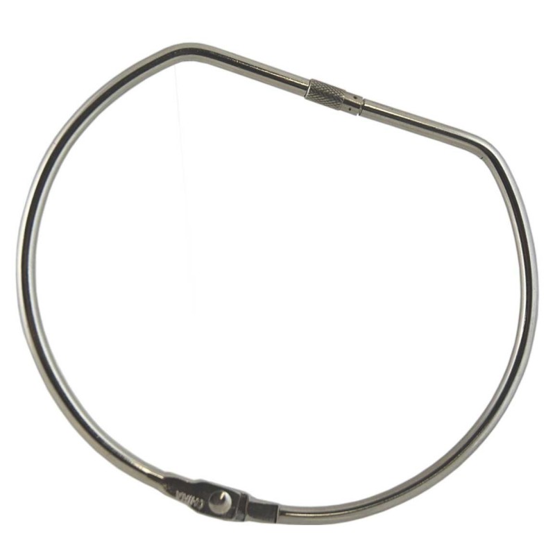 Large Threaded DShaped Binder Ring, 150mm wholesale from £0.05