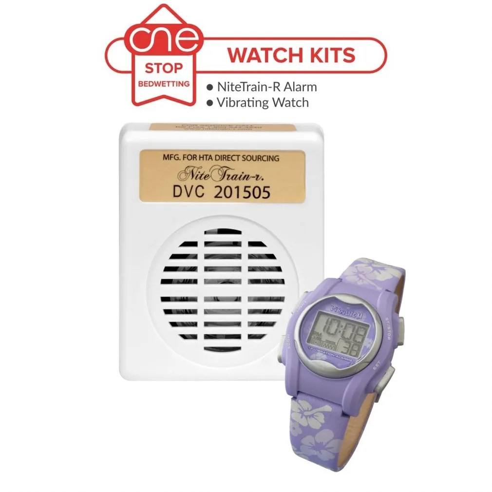Nite Trainr Bedwetting Alarm Watch Kit One Stop Bedwetting