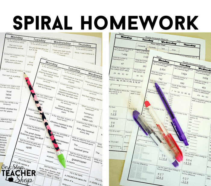 Homework-e1438987441288 One Stop Teacher Shop Answer Key
