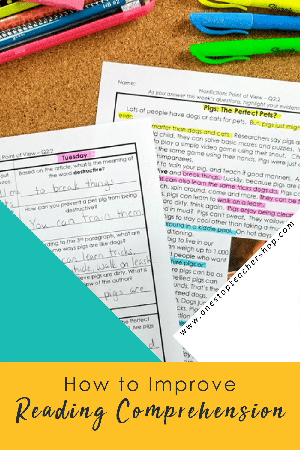 5 Ways to Increase Reading Comprehension One Stop Teacher Shop