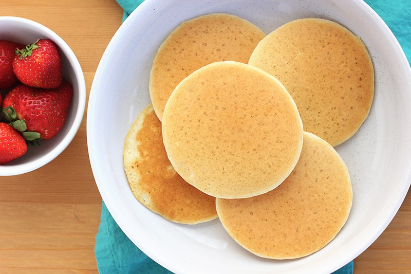 Mini Pancakes (Freezer Friendly!) One Sweet Appetite