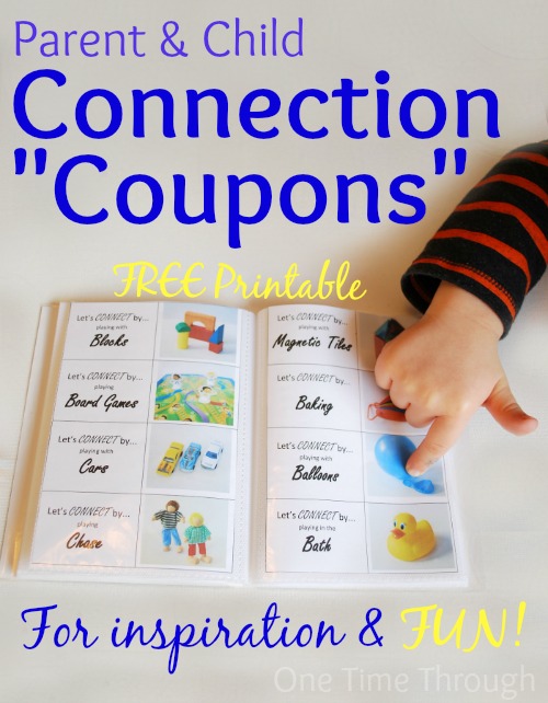 FREE ParentChild Connection Coupons One Time Through