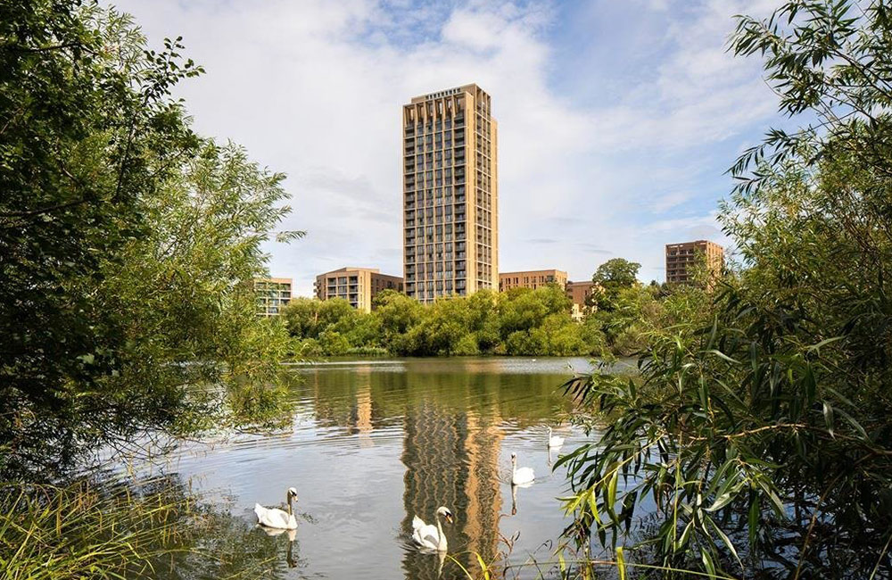 Hendon Waterside London NW9 Luxury Waterside Apartment