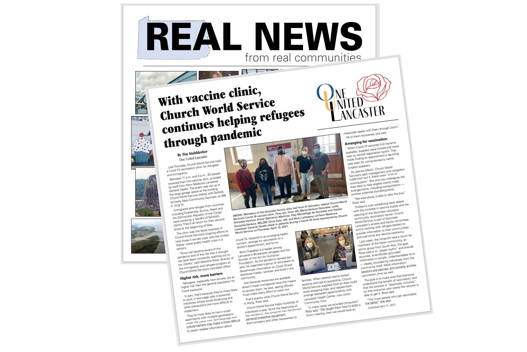 One United Lancaster marks National Newspaper Week One United Lancaster