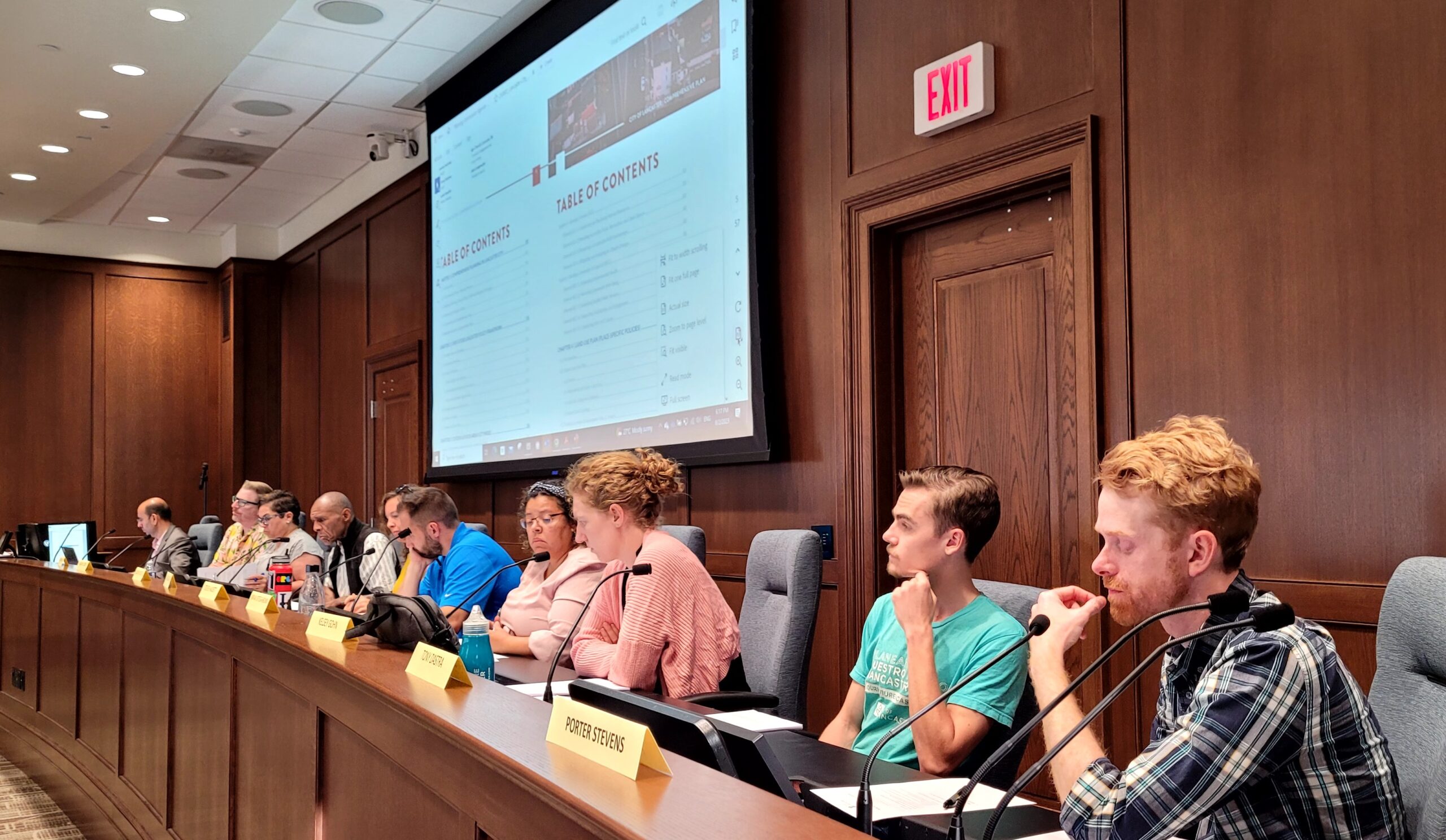 Planning Commission formally new comprehensive plan One