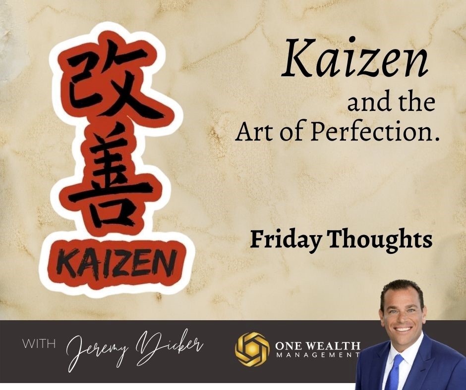 Kaizen and the Art of Perfection. One Wealth MGMT