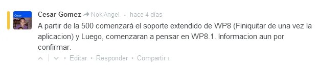 Nueva actualización de WhatsApp a la Versión 2.11.500 [Actualizado]