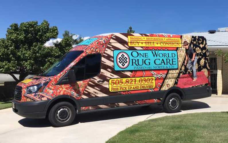 How much do you charge to pick up and deliver my area rug? One World