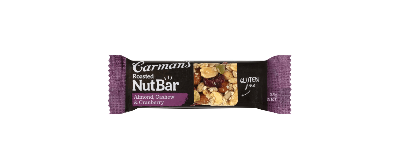 Carman's Almond, Cashew & Cranberry Nut Bars 5 pack Best Price in Sri