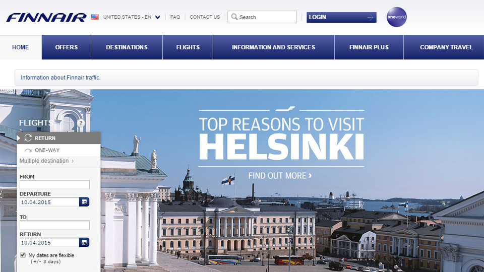 Airline site Design The Best Examples