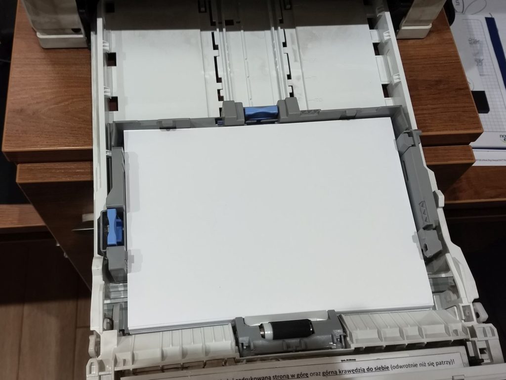 HP LaserJet Pro M426fdn and printing A4 document on A5 paper