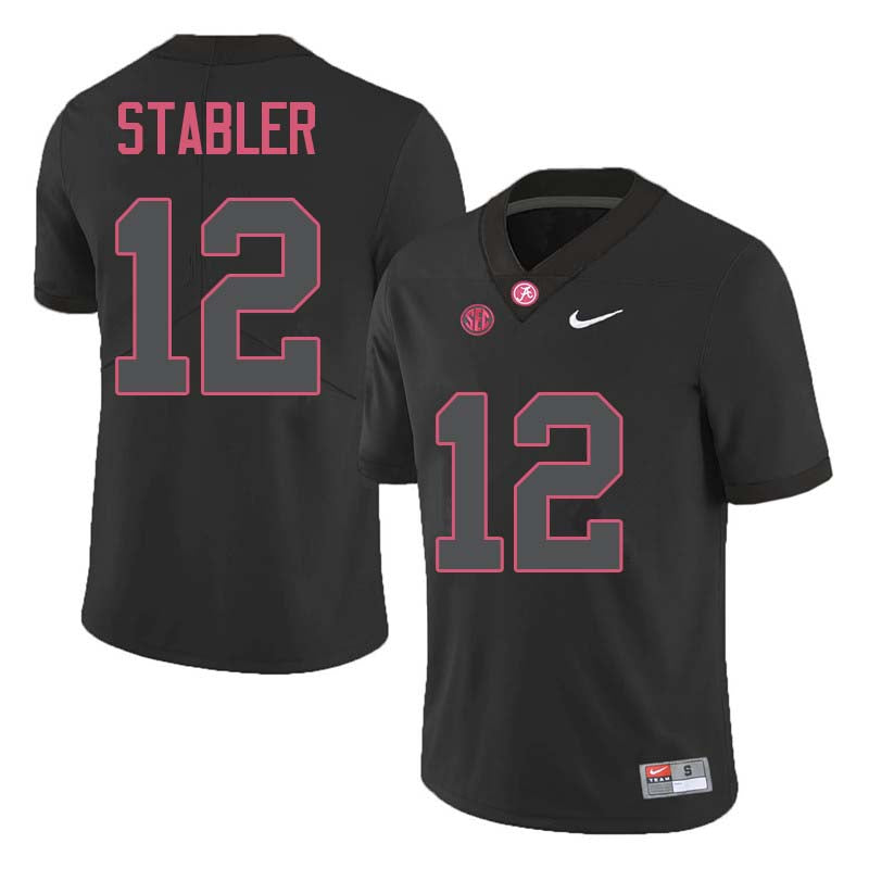Men’s Alabama Crimson Tide 12 Ken Stabler Football Jersey The Jersey