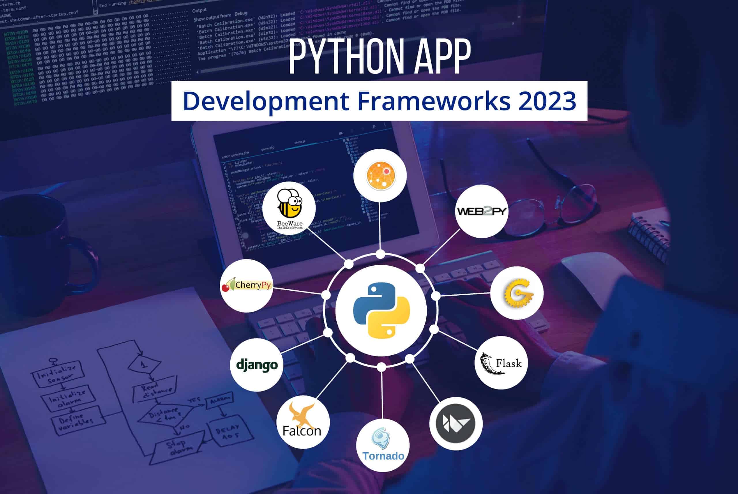 List of Top 10 Python App Development Frameworks in 2024