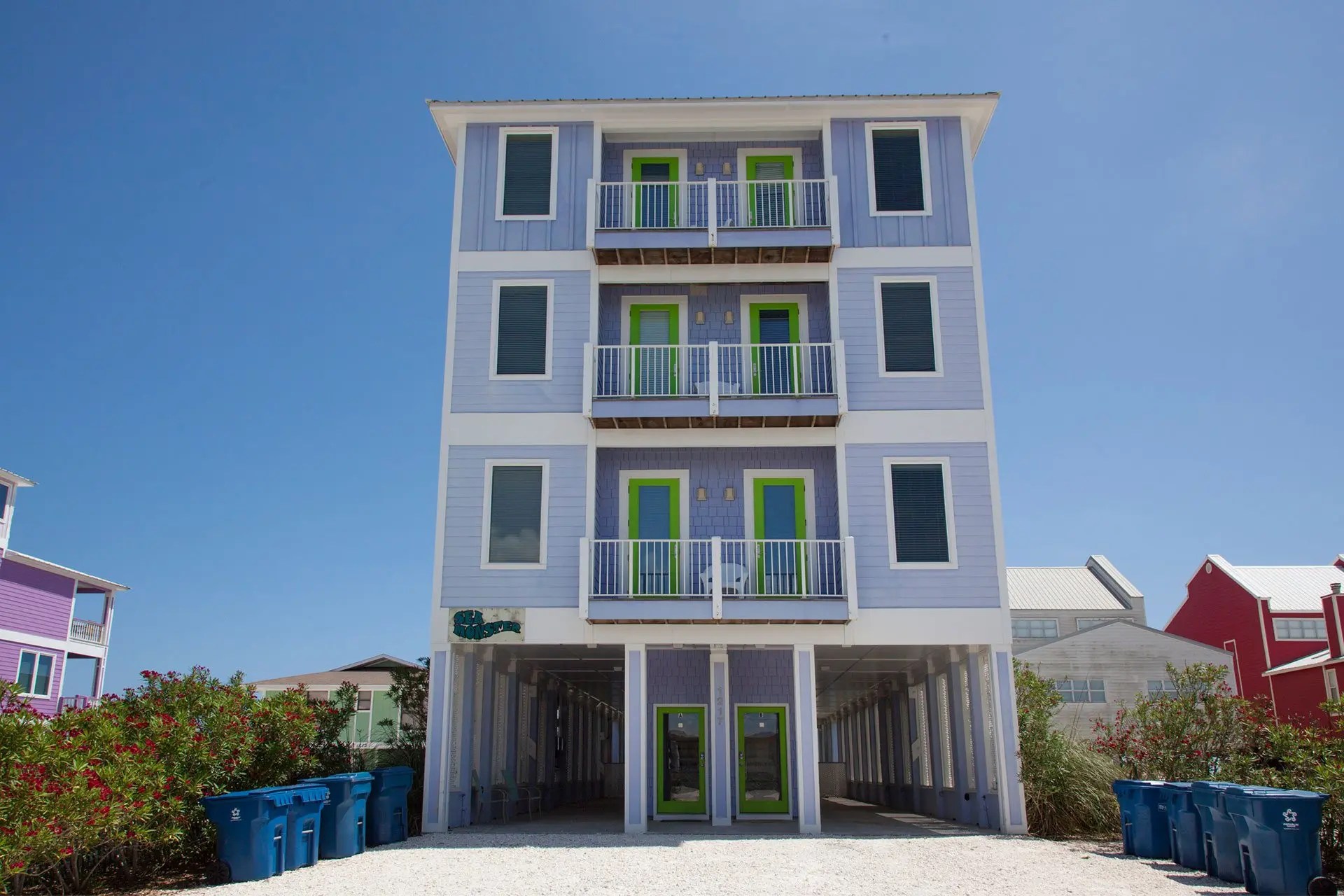 Sea Monster East & West On Gulf Shores