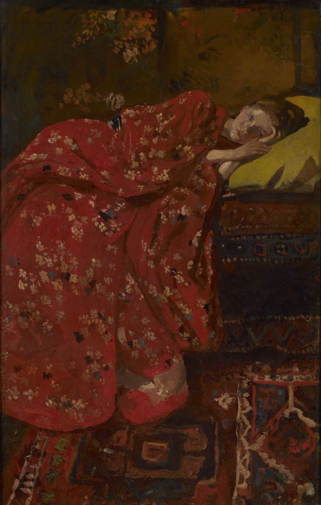 Breitner: Meisje In Kimono - Onh