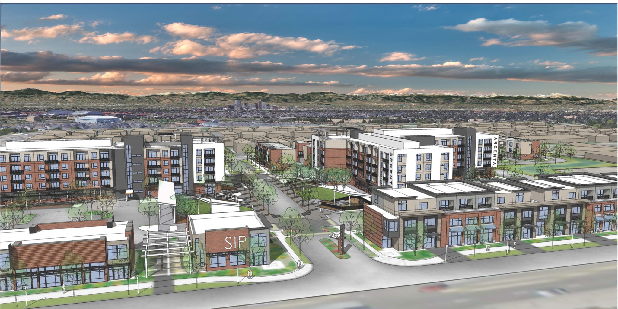 MixedUse Zoning Approved by Aurora City Council for "Argenta" on the
