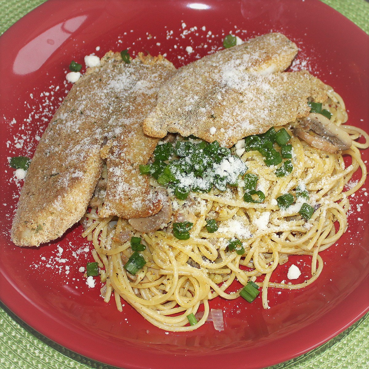 Tilapia al Horno con Queso Parmesano Proyecto ONIE