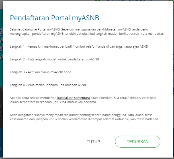 Dec 23, 2021 · jika anda masih belum ada akaun asb online, sila rujuk cara daftar di sini: Cara Pengeluaran Duit Asb Secara Online Onlajer