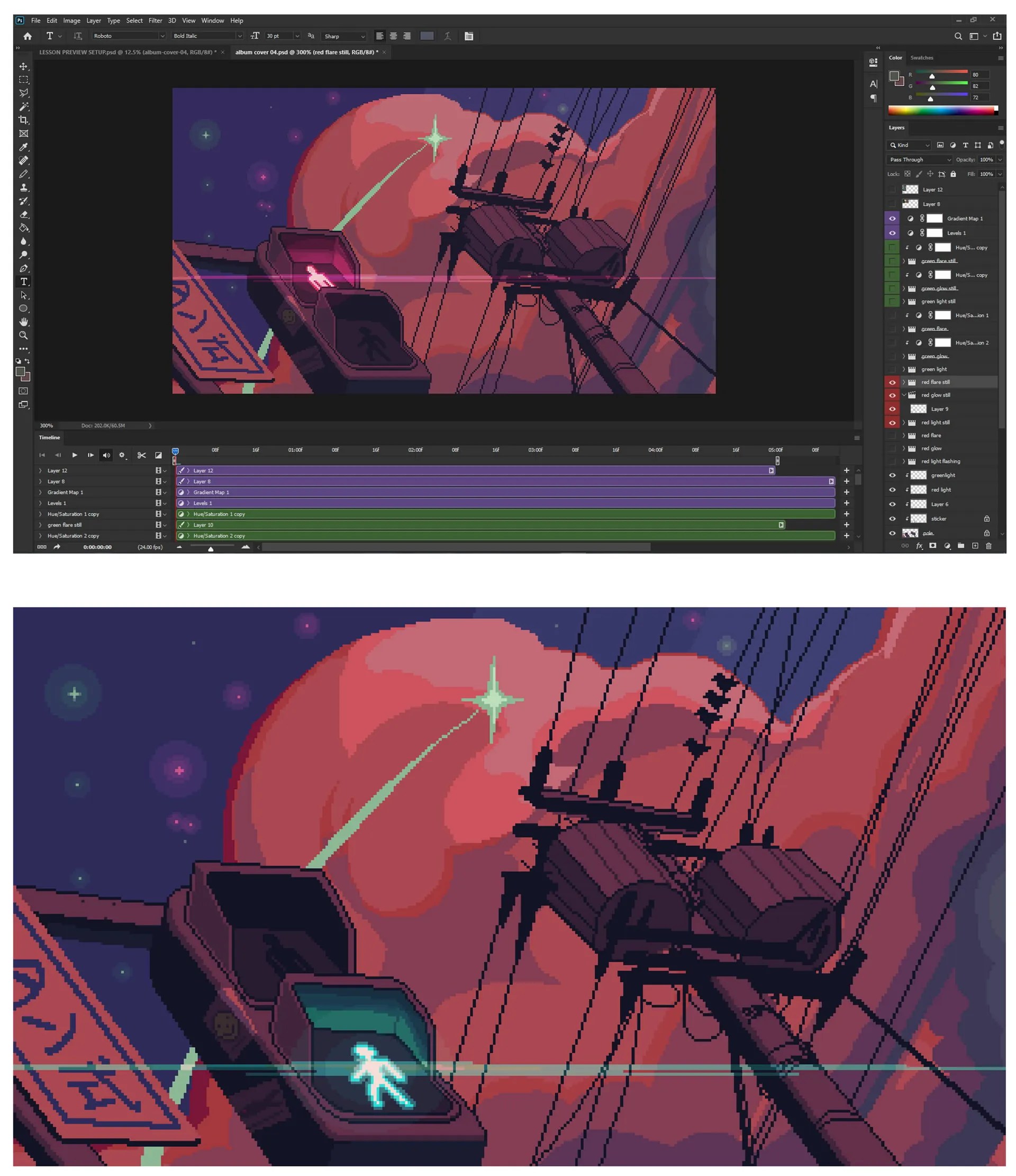 Create Retro Pixel Art and Video Game Assets in by ONIONLABS_云桥网络