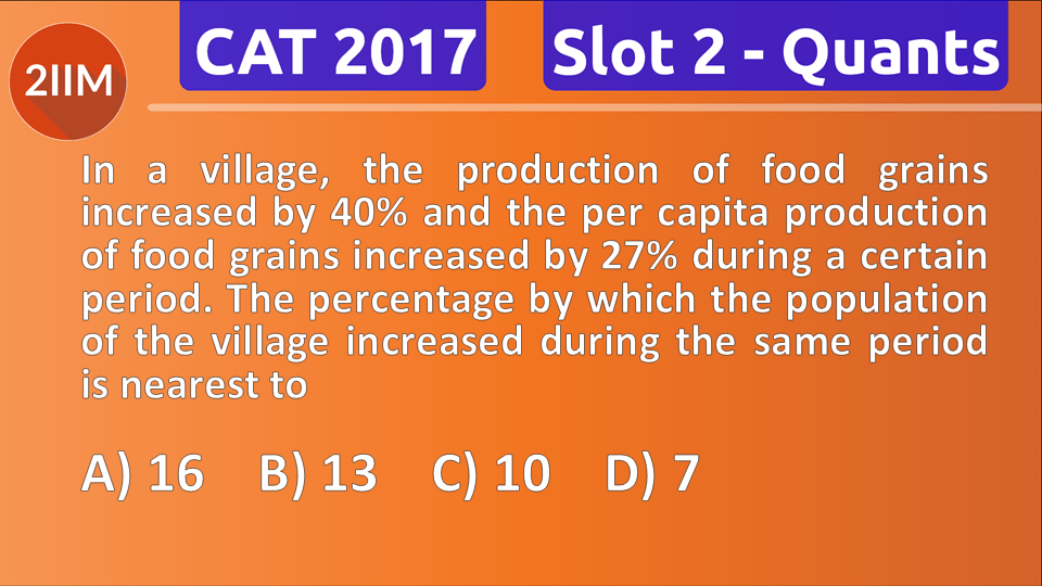 CAT 2022 Question Paper Slot 2 CAT Quants online.2iim.com