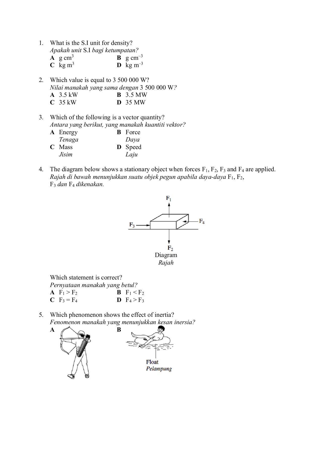 Soalan Fizik Spm 2012 Kertas 2 Anak Pintar