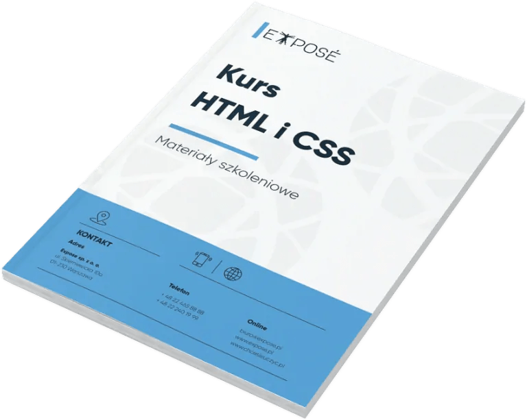Kurs HTML i CSS 🎓 72 lekcje ⌚ ponad 7h nagrań video