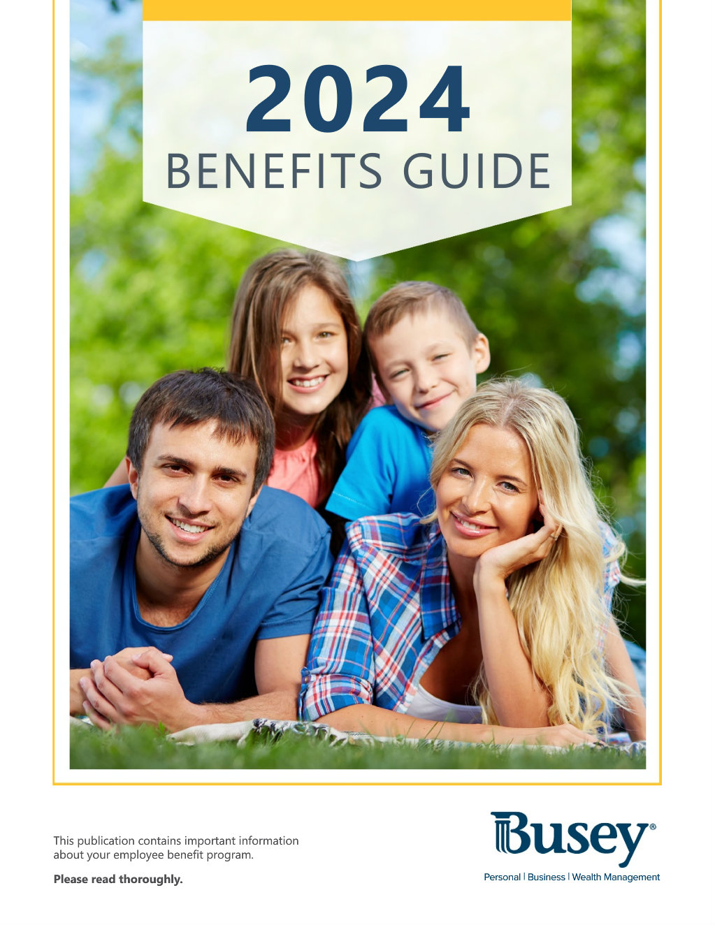 Busey Bank 2024 Benefits Guide