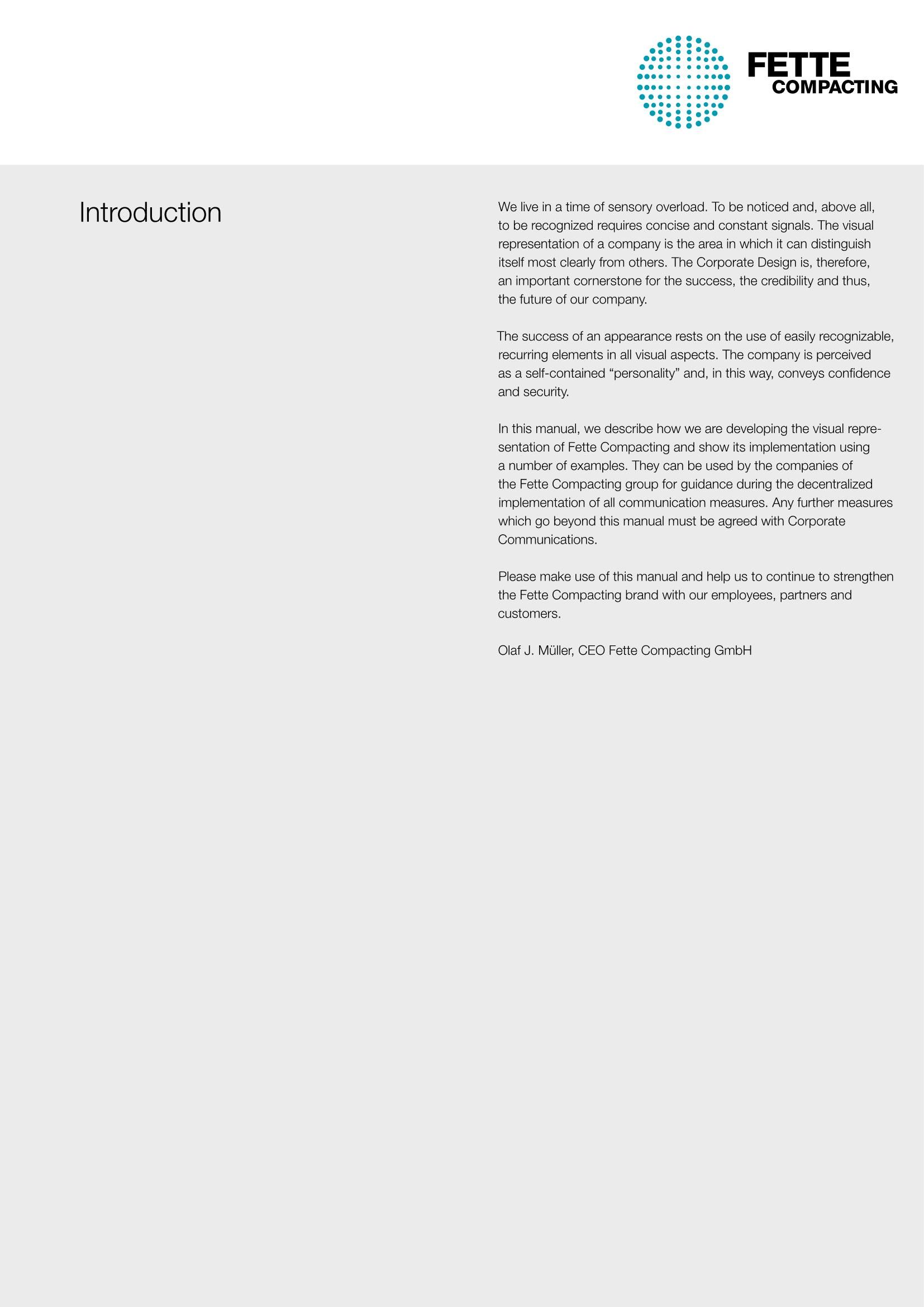 page de présentation cv