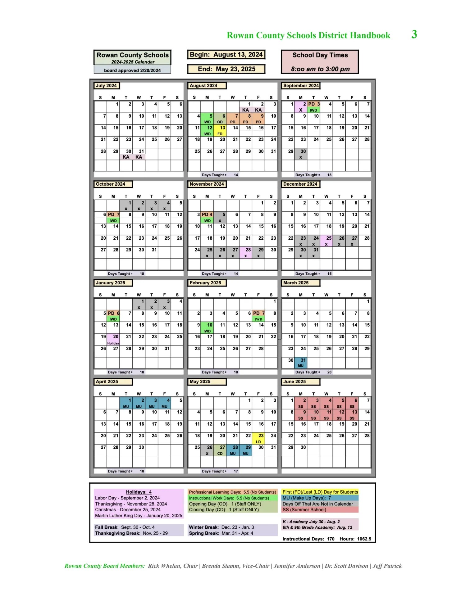 20242025 Rowan County Schools District Discipline Code & Handbook Flipbook by Denine Sergent FlipHTML5