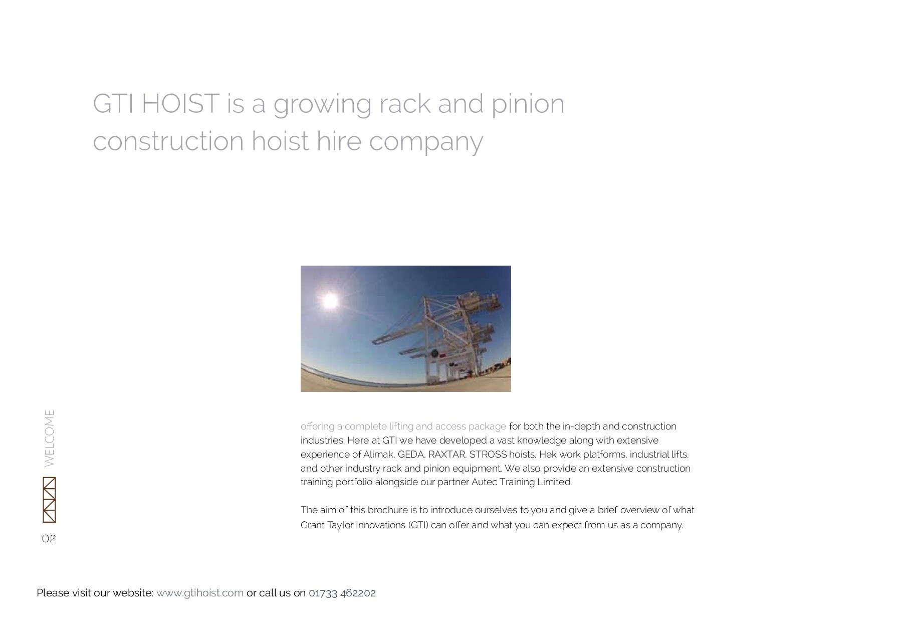 GTI Hoist brochure April 2018